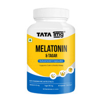 TATA 1mg Melatonin 10 mg Vegetarian Capsule For Calm & Restful(30 Capsules)