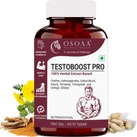 Osoaa Pro TestoBoost tablets for Muscle gain, Stamina & Energy Booster for men(60 Tablets)