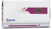 Microtek PEARL EM4160+ V2 Wall Mounted Automatic Voltage Stabilizer Working Power 160V - 285�5V(METALLIC GREY)