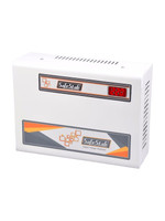 SAFESTAB VST 400D Up to 1.5 Ton Air Conditioner (150V To 270V) Voltage Stabilize | Digital display(White)
