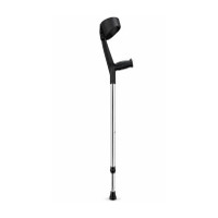 KBG Surgical Elbow Crutch Black Height Adjustable Men/Women/Old People Patient Walking Stick