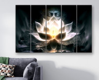 SAF PRINT Buddha re