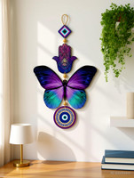 shashank elegent wooden designer square islamic wall hanging for office and living room(Multicolor)