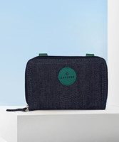 Caprese Women Casual Green Artificial Leather Wallet(3 Card Slots, Pack of 2)