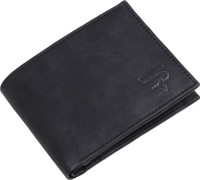 JND Men Casual, Travel Black Artificial Leather Wallet(5 Card Slots)