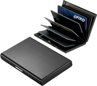 OFIXO Men Black Alu