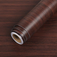 Skywall 1000 cm 48 Sq. Feet DIY Wallpaper with Wooden Style for Home Decor (Brown) Self Adhesive Sticker(Pack of 1)