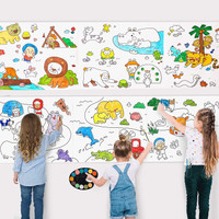 Y MOX Children's Drawing Paper Roll Painting Sponge Block(Pack of 20)
