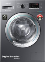 SAMSUNG 6.5 kg Fully Automatic Front Load with In-built Heater Grey(WW66R22EK0X/TL)