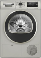 BOSCH 8 kg Dryer with In-built Heater Silver(WTN86202IN)