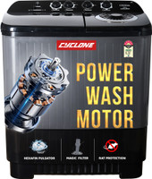 ONIDA 12 kg 5 star Semi Automatic Top Load Washing Machine Black, Grey(S12GS1)