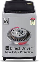 LG 9 kg 5 Star, AI Direct Drive Technology, 6 Motion Direct Drive Fully Automatic Top Load Washing Machine Silver(THD09NPF)