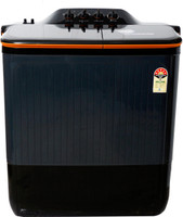 Lloyd 12 kg Semi Automatic Top Load Washing Machine Grey, Black(GLWS125EPHVG)