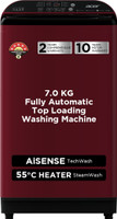 Acer 7 kg Fully Automatic Top Load Washing Machine with In-built Heater Maroon(AR70HFATLH2C2CR24D)