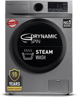 Panasonic 8 kg Fully Automatic Front Load Washing Machine with In-built Heater Silver(NA-148MH2L01)