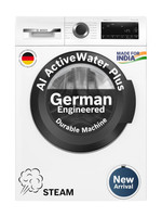 BOSCH 8 kg Fully Automatic Front Load Washing Machine with In-built Heater White(WAJ28260IN)