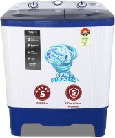 MarQ by Flipkart 7 kg 5 Star rating Semi Automatic Top Load Washing Machine Blue, White(MQSA70H5M)