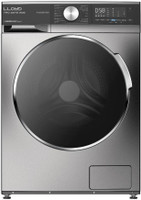 Lloyd 10 kg Fully Automatic Front Load Washing Machine with In-built Heater Black(GLWF104TAGGB)