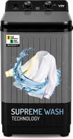 VW 8.5 kg Semi-Automatic Top Load Washer only Grey(V8 SupremeWash)