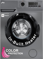 Godrej 7 kg Fully Automatic Front Load Washing Machine with In-built Heater Silver(WFEON ARG 7014 FEBDT SLSR)
