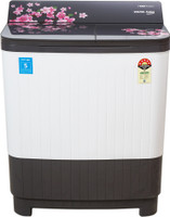 Voltas Beko 8.5 kg Semi Automatic Top Load Washing Machine Grey, Brown, White(WTT85DGRG)