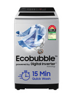 Samsung 7 kg 5 Star, Ecobubble, Soft Closing Door, Digital Inverter Fully Automatic Top Load Washing Machine Grey(WA70BG4441YYTL)