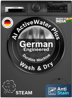 BOSCH 7 kg Fully Automatic Front Load Washing Machine Black, Grey(WAJ24209IN)