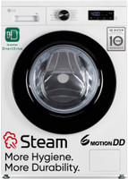 LG 7 kg 5 Star, Allergen free with Steam, Inverter Direct Drive - Less vibration, less noise, 6 Motion Direct Drive, 1200 RPM, Essence Fully Automatic Front Load Washing Machine with In-built Heater White(FHB1207Z2WB)