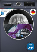 BOSCH 10 kg Fully Automatic Front Load Washing Machine Black, Grey(WGA252ZPIN)