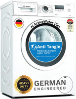 BOSCH 7 kg Drive Motor, Anti Tangle, Anti Vibration Fully Automatic Front Load Washing Machine with In-built Heater White(WAJ2006EIN)