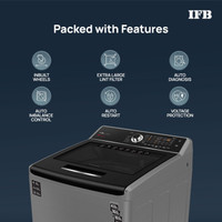 IFB 11 kg Fully Automatic Top Load Washing Machine with In-built Heater Black(TL-111IN3S)