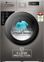 realme TechLife 10 kg Fully Automatic Front Load Washing Machine with In-built Heater Grey(RMFL1005NHIJG)