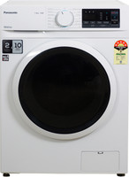 Panasonic 7 kg Fully Automatic Front Load Washing Machine with In-built Heater White(NA-147MH2W01)