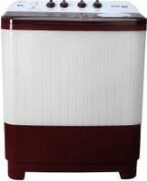 Voltas Beko 8.5 kg Semi Automatic Top Load Maroon, White(WTT85DBRTF)