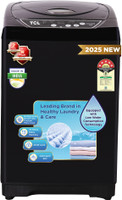 TCL 7 kg 5 Star with 10 Wash Program and Detergent Dispenser, Child Lock with Magic Filter Fully Automatic Top Load Washing Machine Black(TWA70-P104PB)