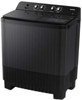 Samsung 8 kg Semi Automatic Top Load Washing Machine Grey, Black(WT80B3560GB)