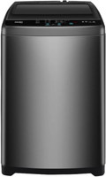Haier 7 kg Fully Automatic Top Load Washing Machine with In-built Heater Grey, Black(HWM70-306S8)