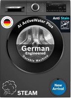 BOSCH 9 kg Fully Automatic Front Load Washing Machine with In-built Heater Grey(WGA1420TIN)