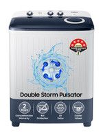 Samsung 6.5 kg 5 star, Air Turbo Drying Semi Automatic Top Load Washing Machine Blue, Grey(WT65R2200LL/TL)