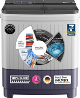 BOSCH 8 kg 5 Star with 1360 High RPM Spin Motor Semi Automatic Top Load Washing Machine Multicolor(WJP802L0IN)