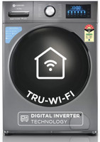 Motorola 10.5 kg 5 Star Smart Wi-Fi Enabled Inverter Technology Fully Automatic Front Load with In-built Heater Grey(105FLIWBM5DG)