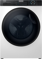 Haier 8 kg 5 Star Super Drum Inverter Washing Machine Fully Automatic Front Load Black, White(HW80-IM12929C)