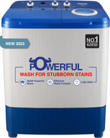 Panasonic 6.5 kg Semi Automatic Top Load Washing Machine Blue, White(NA-W65L7ARB)