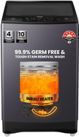 Haier 8 kg 5 Star washing Machine Fully Automatic Top Load with In-built Heater Grey(HWM80-H826S6)