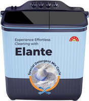 Lloyd 12 kg Semi Automatic Top Load Washing Machine White, Black(GLWS125EPHIB)