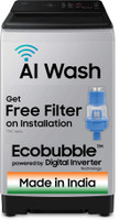 Samsung 10 kg 5 Star, AI Wash, AI Energy Mode, Wi-Fi, Ecobubble, AI VRT+, Soft Closing Door, Digital Inverter Fully Automatic Top Load Washing Machine Grey(WA80F10E2LTL)