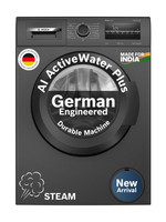 BOSCH 8 kg Fully Automatic Front Load Washing Machine with In-built Heater Black(WAJ2826CIN)