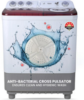 Haier 9 kg Oxyi Dry Technology, 1300 RPM, Spray Function, Wash Programs, Magic Filter, Rat Mesh Semi Automatic Top Load Washing Machine White(HTW90-186)