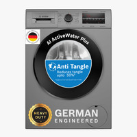 BOSCH 8 Kg with Steam Fully Automatic Front Load Washing Machine with In-built Heater Grey(WAJ2846PIN)