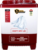 Kenstar 10 kg Semi Automatic Top Load Washing Machine Red, White(KEN 10KG AIR DRY)